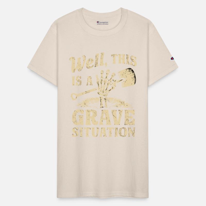 Skeleton Graveyard Pun Funny Saying