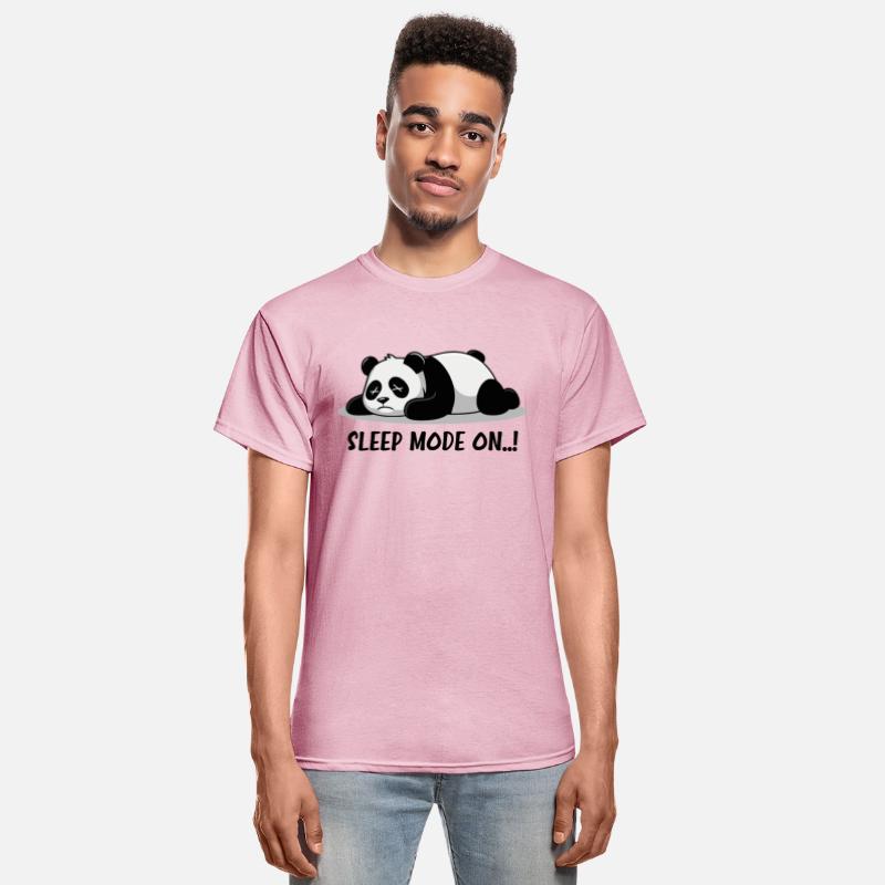 Sleep Mode On Cute Lazy Panda T-Shirt