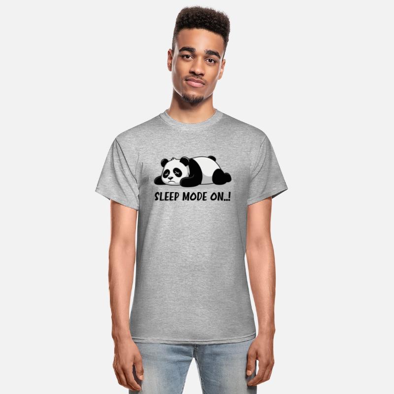 Sleep Mode On Cute Lazy Panda T-Shirt