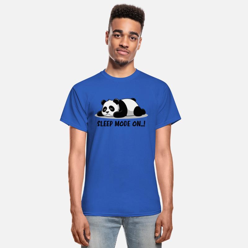 Sleep Mode On Cute Lazy Panda T-Shirt