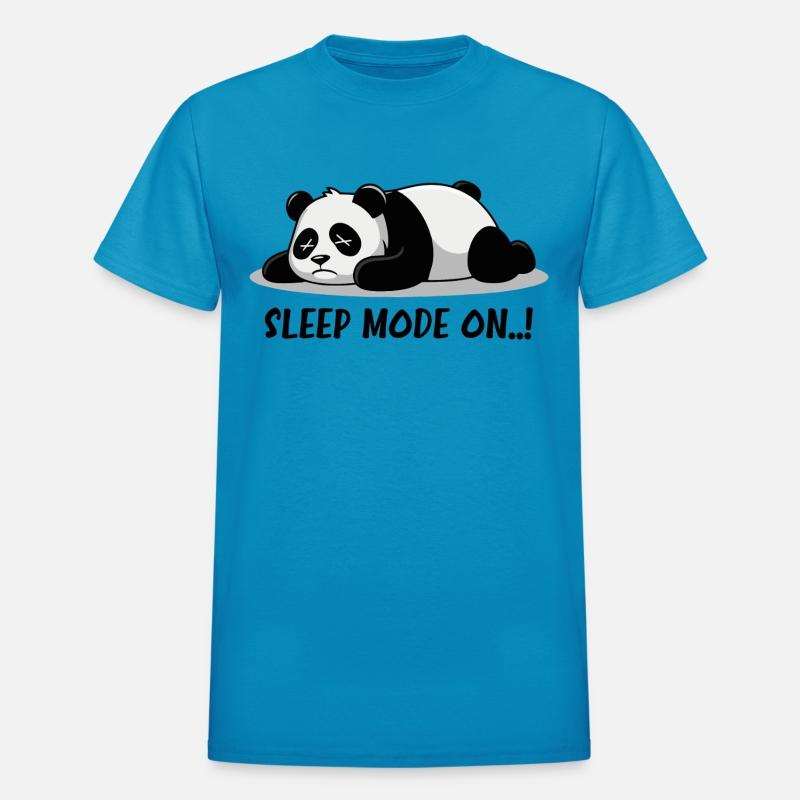 Sleep Mode On Cute Lazy Panda T-Shirt