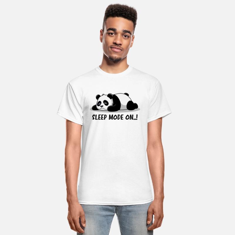 Sleep Mode On Cute Lazy Panda T-Shirt