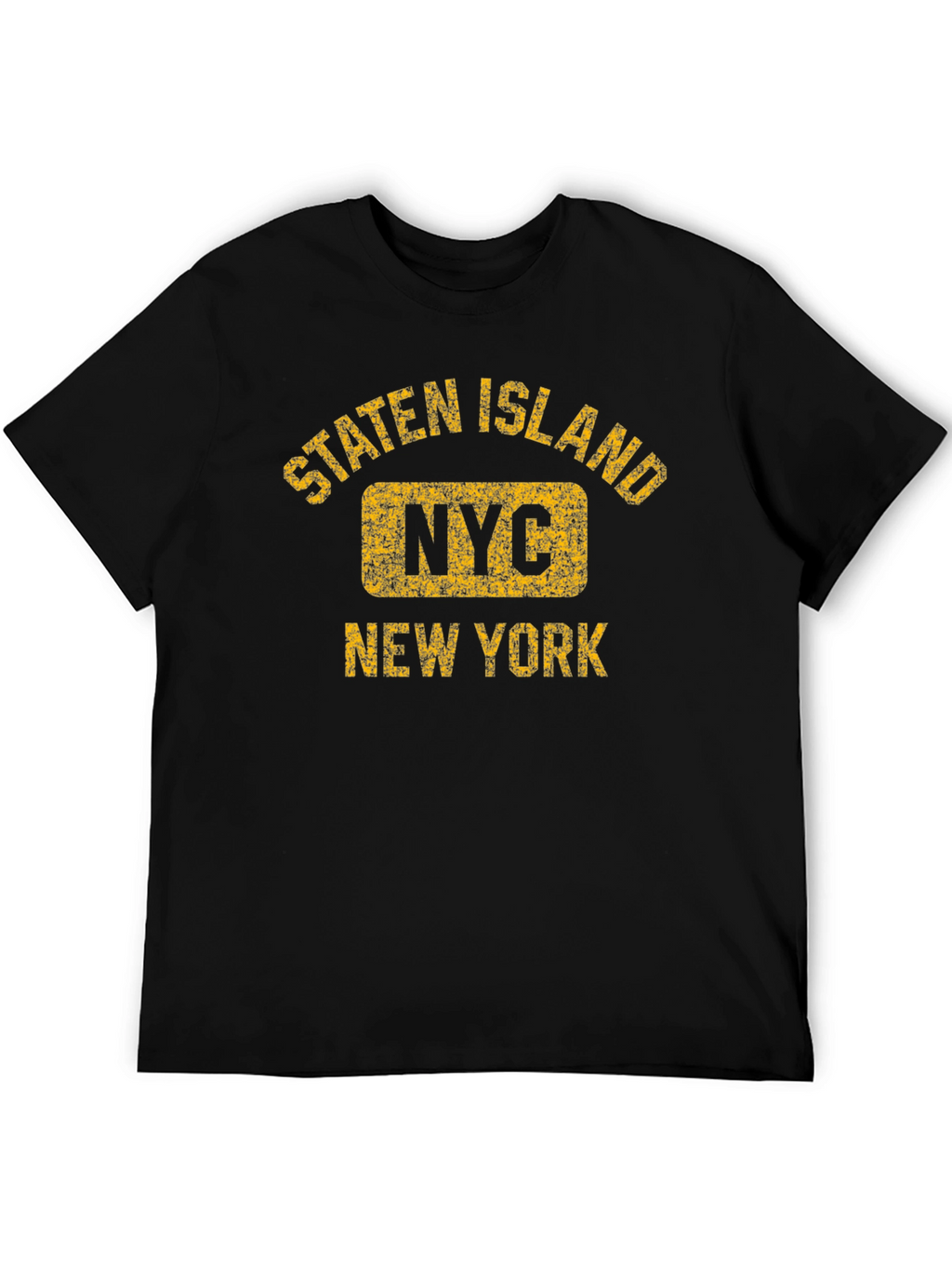 Staten Island NYC Black T-Shirt
