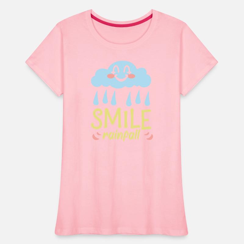 Smile rainfall TShirt design premium
