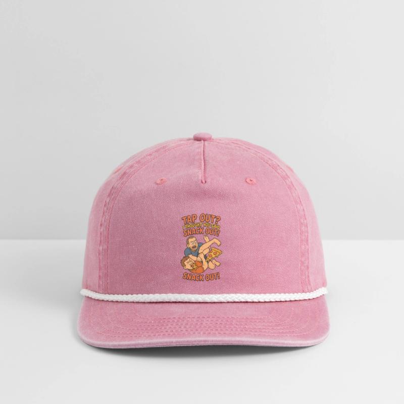 Snack Out Fight Funny Cool MMA Illustration