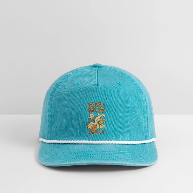 Snack Out Fight Funny Cool MMA Illustration