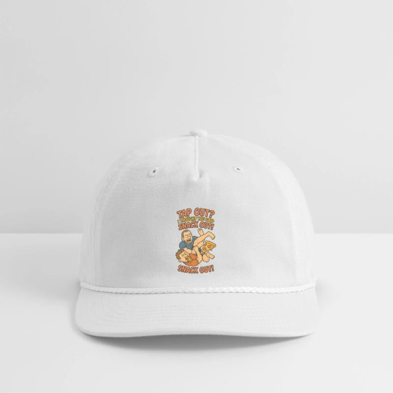 Snack Out Fight Funny Cool MMA Illustration