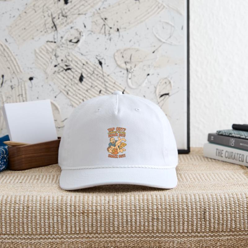 Snack Out Fight Funny Cool MMA Illustration