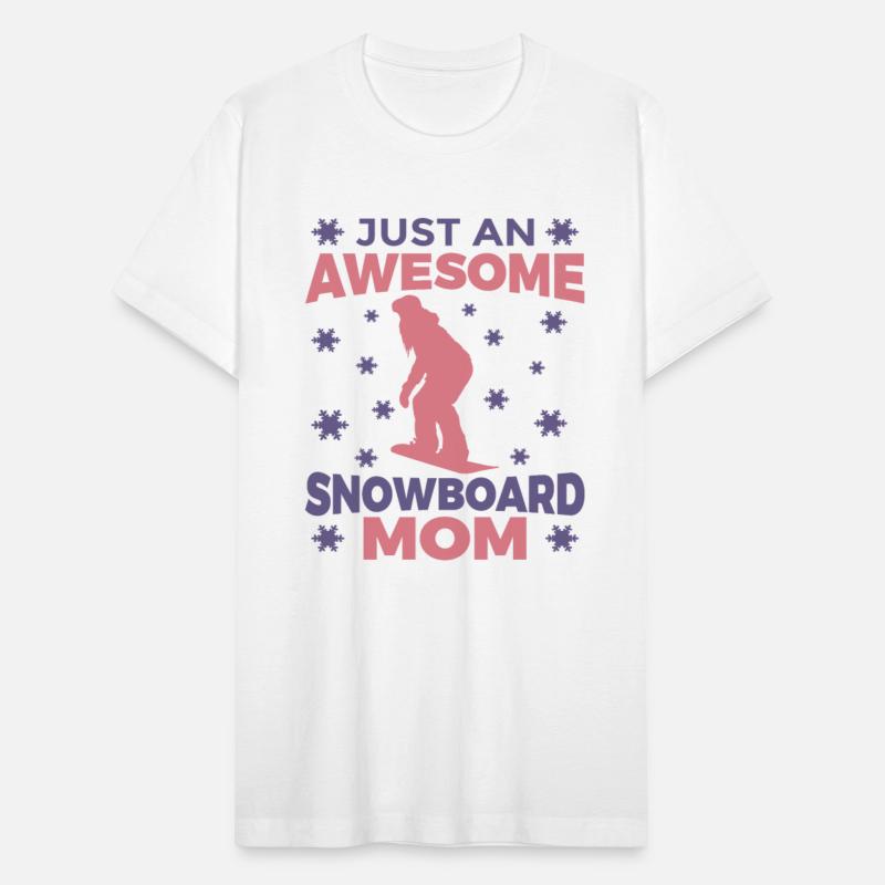 Snowboarding Mom