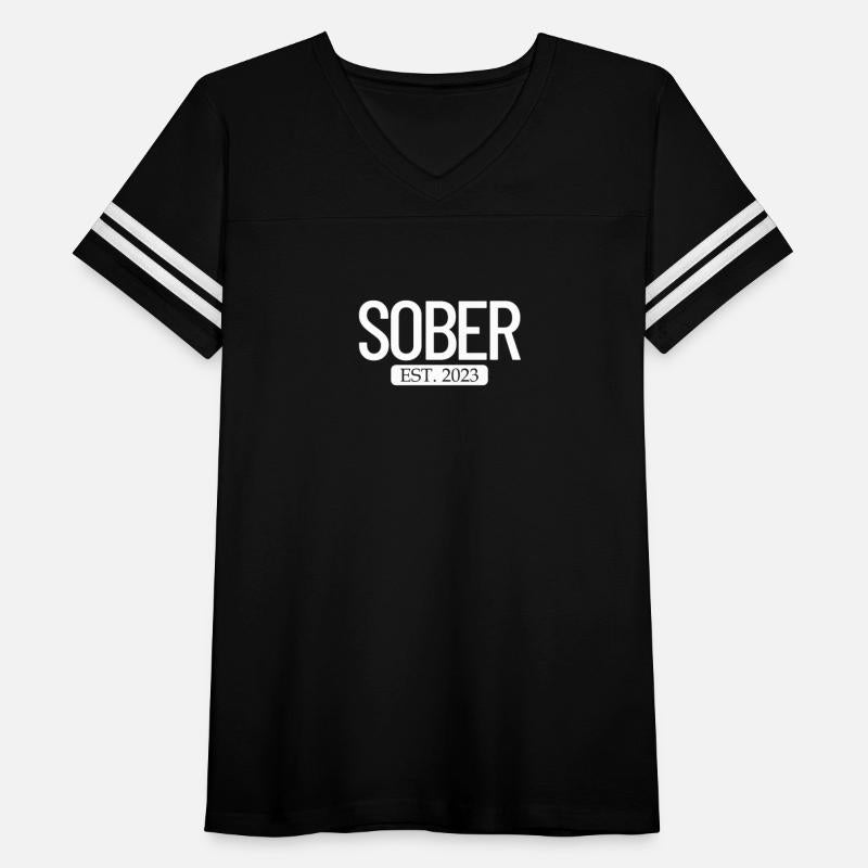 Sober Est. 2023 Staying Sober No Alcohol Addiction