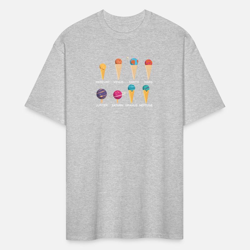 Solar System Planet Ice Cream Stem Space