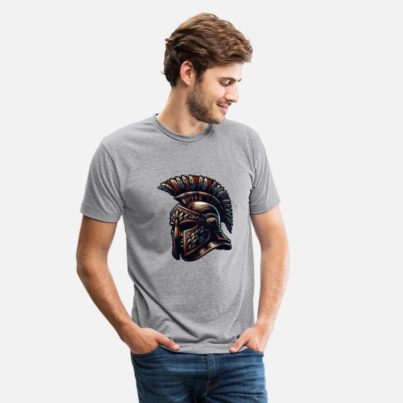 Spartan Glory - Ancient Warrior Feathered Helmet