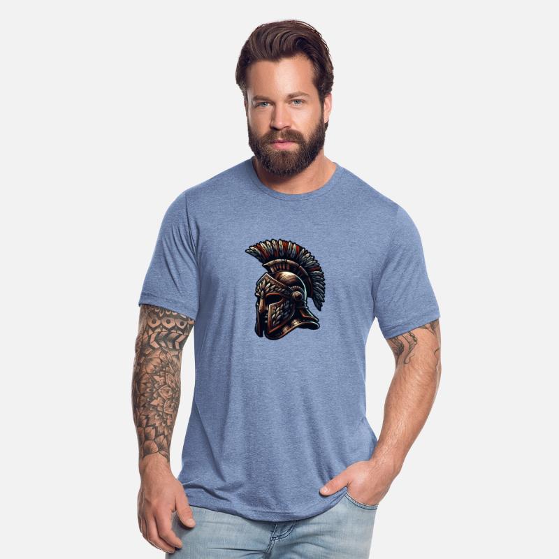 Spartan Glory - Ancient Warrior Feathered Helmet