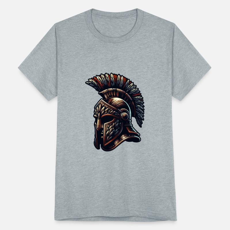 Spartan Glory - Ancient Warrior Feathered Helmet