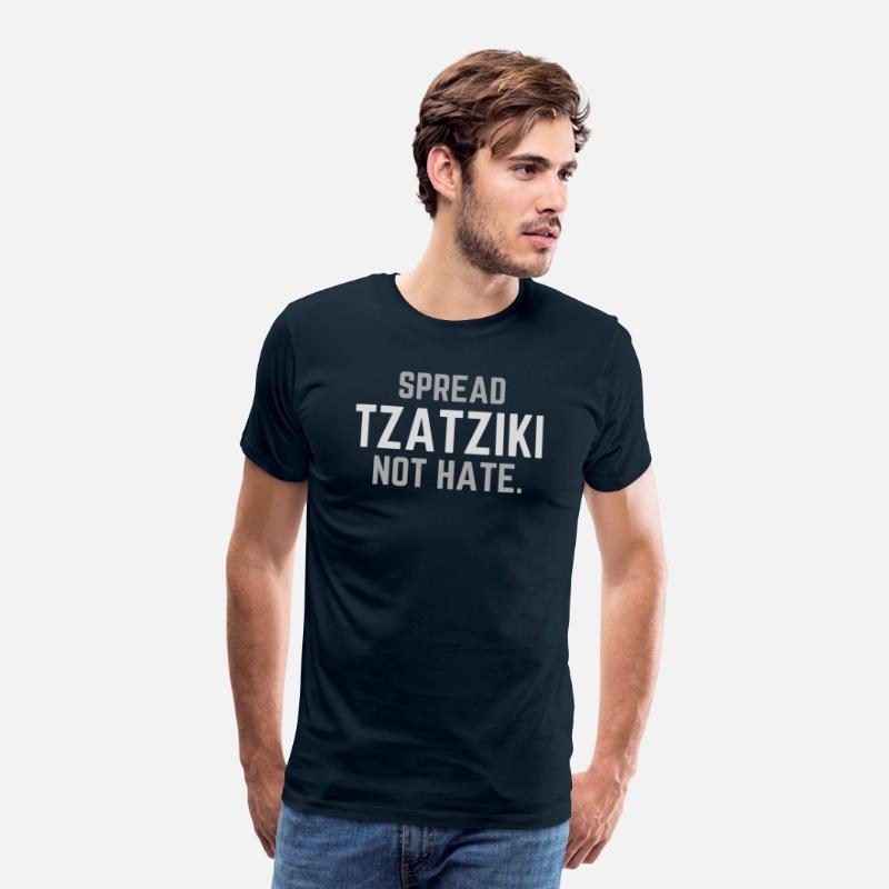 Spread Tzatziki Not Hate Greek Food Funny Adult