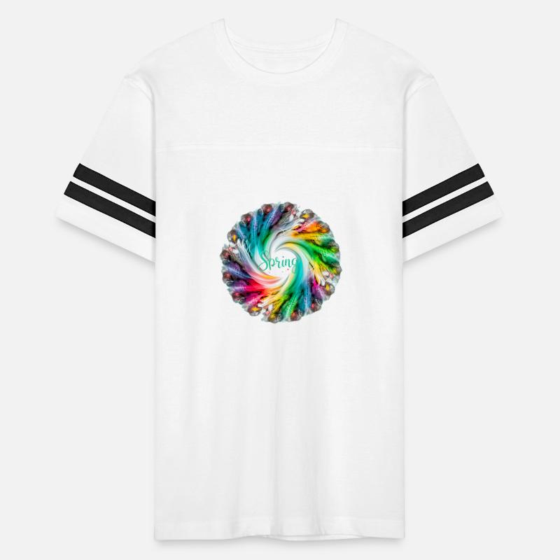 Spring Floral Explosion T-Shirt Design