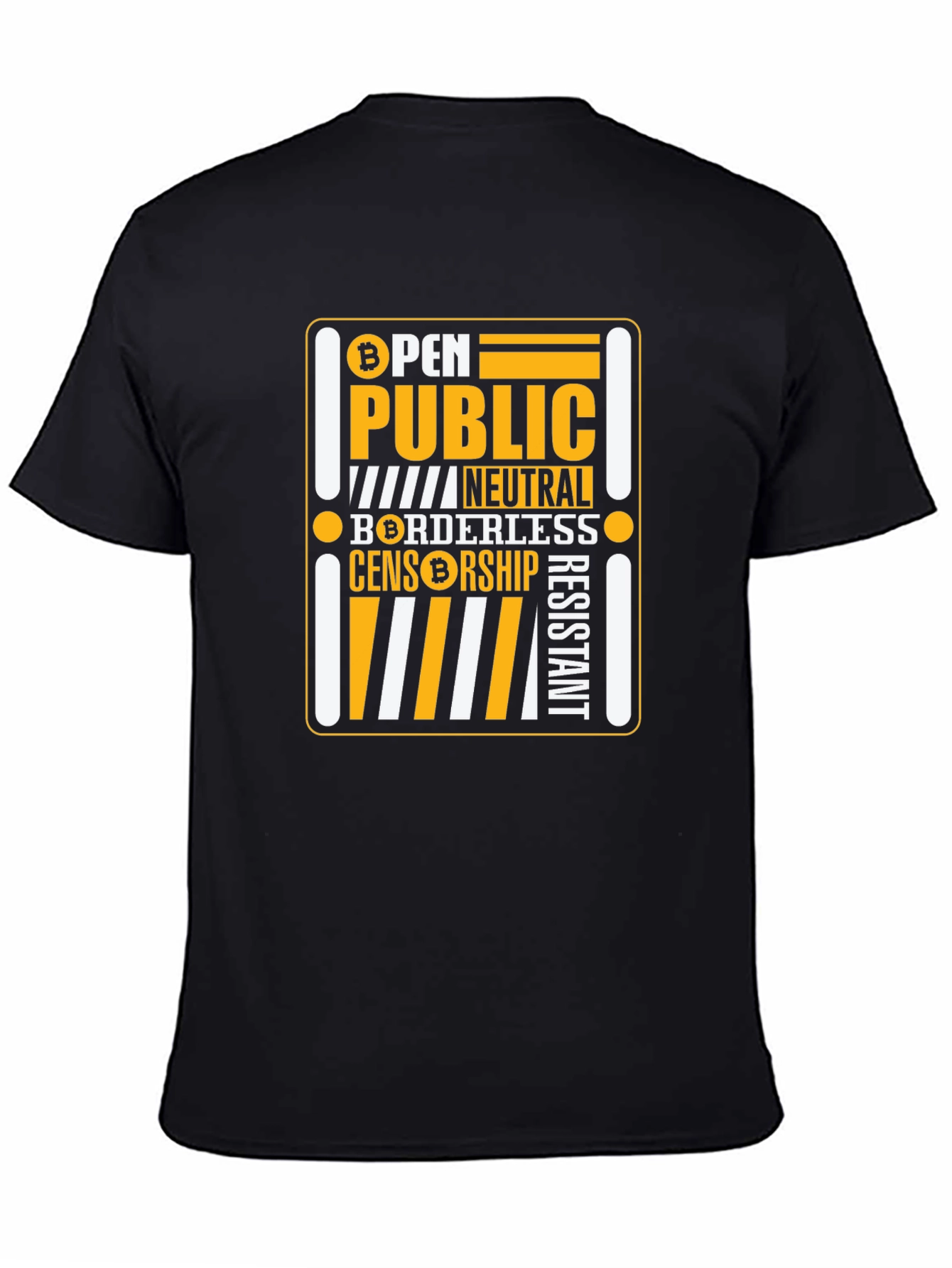 Bitcoin Crypto Open Public T-Shirt