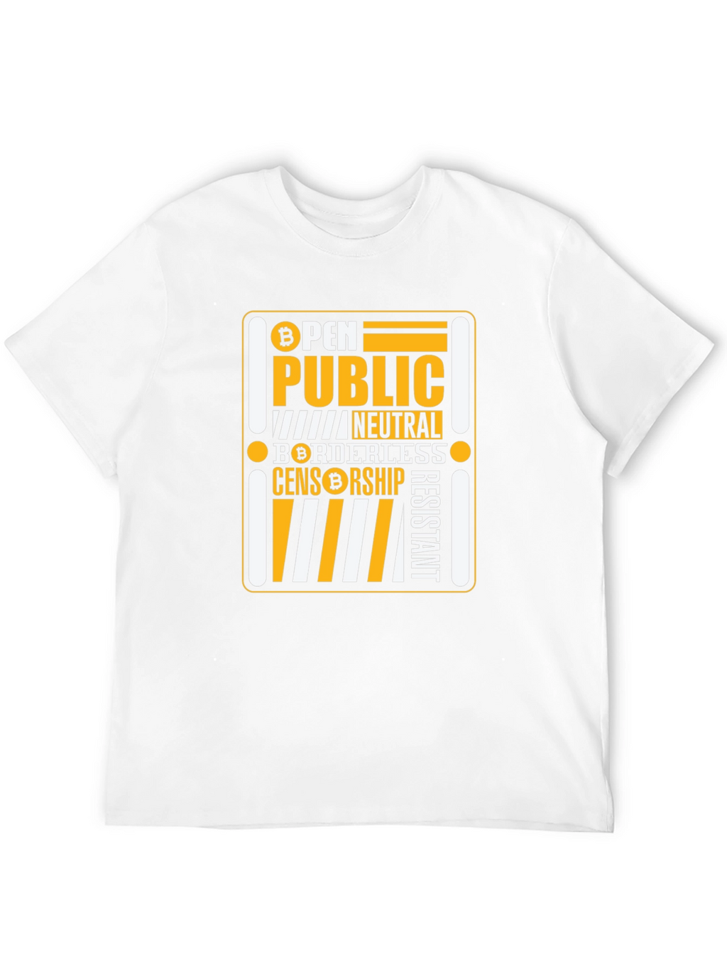 Bitcoin Crypto Open Public T-Shirt