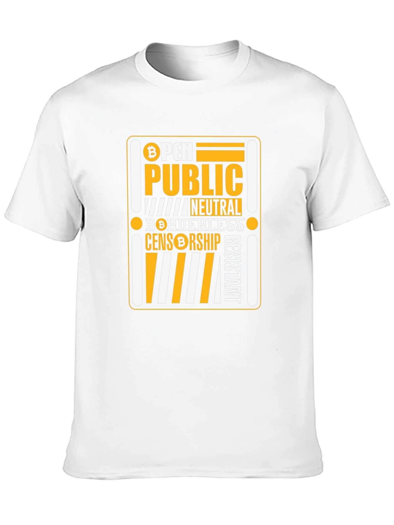 Bitcoin Crypto Open Public T-Shirt