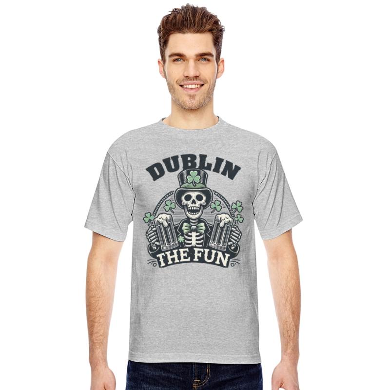 St. Patricks Day Dublin The Fun Skelett