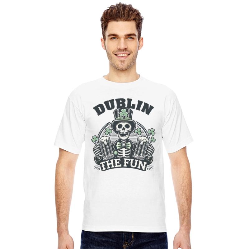St. Patricks Day Dublin The Fun Skelett