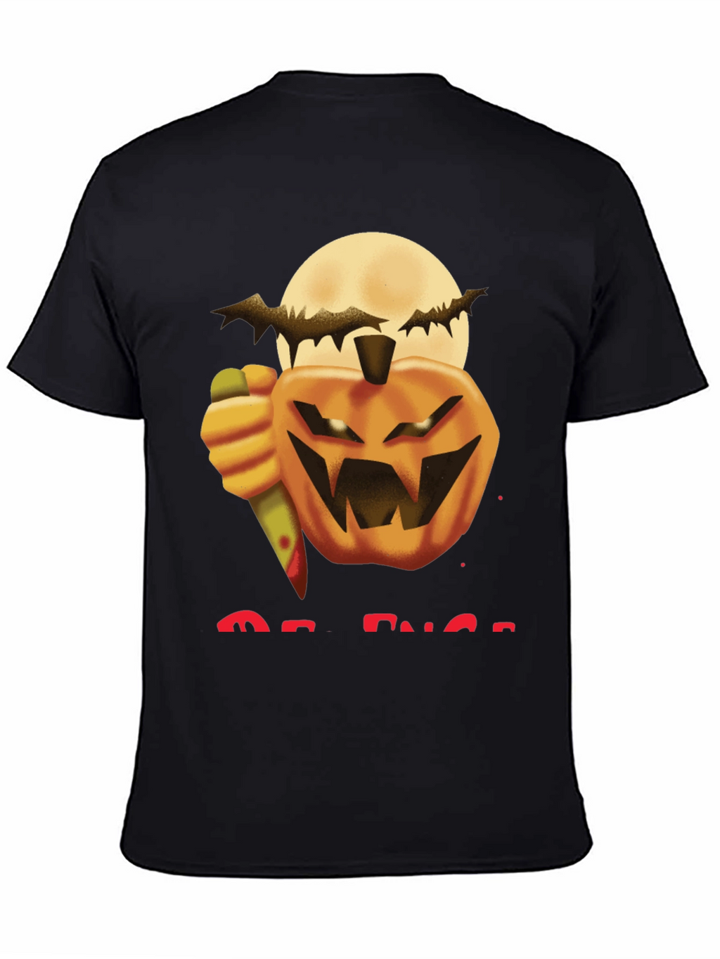 Halloween Pumpkin Knife T-Shirt