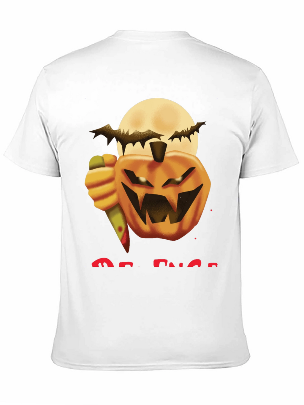 Halloween Pumpkin Knife T-Shirt