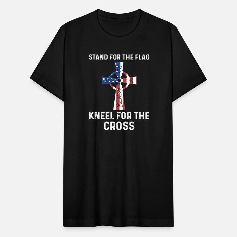 Stand For The Flag Kneel For The Cross Patriotic