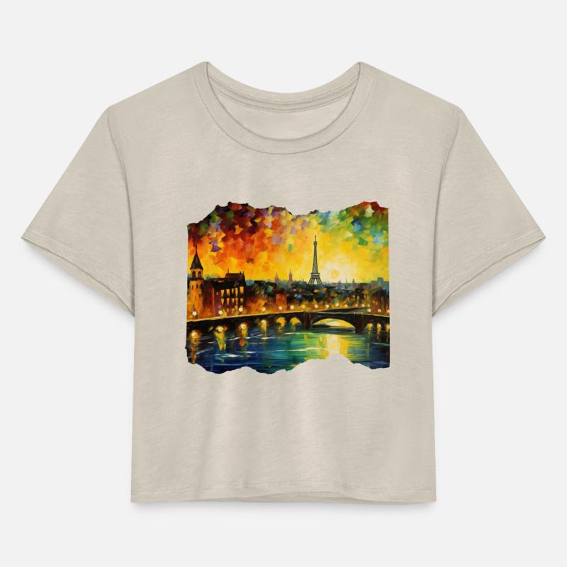 Starry Night over Paris Van Gogh Eiffel Tower