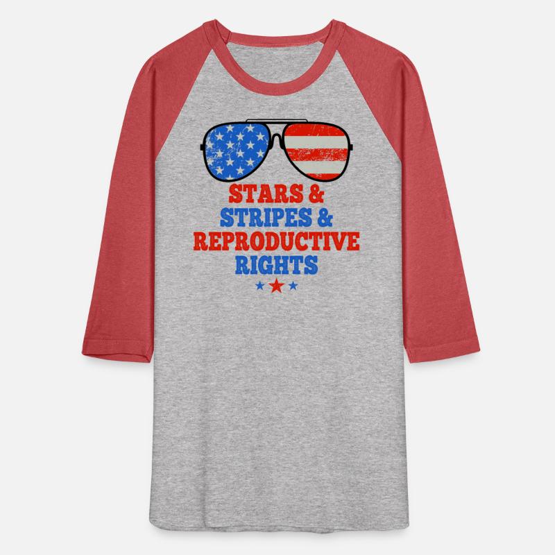 STARS STRIPES AND REPRODUCTIVE RIGHTS TSHIRT