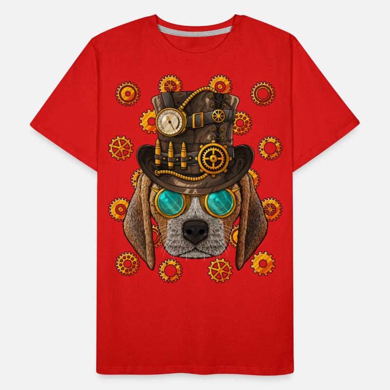 Steampunk Beagle Medieval Victorian Steam Powered