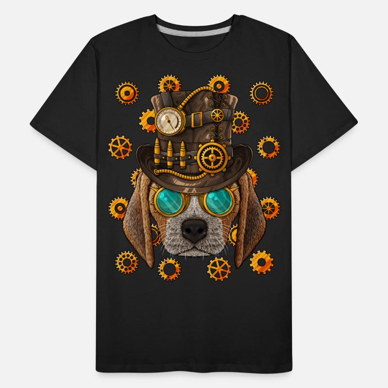 Steampunk Beagle Medieval Victorian Steam Powered