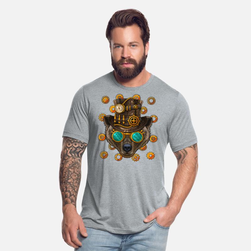 Steampunk Bear Medieval Victorian Steam Powered An