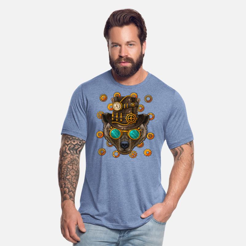 Steampunk Bear Medieval Victorian Steam Powered An