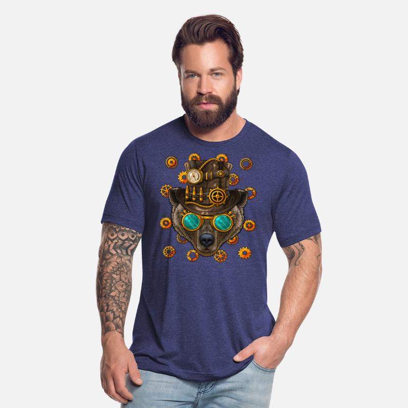 Steampunk Bear Medieval Victorian Steam Powered An
