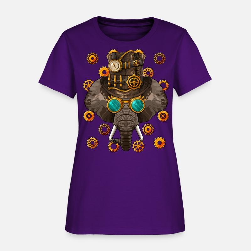 Steampunk Elephant Medieval Victorian Steam Powere