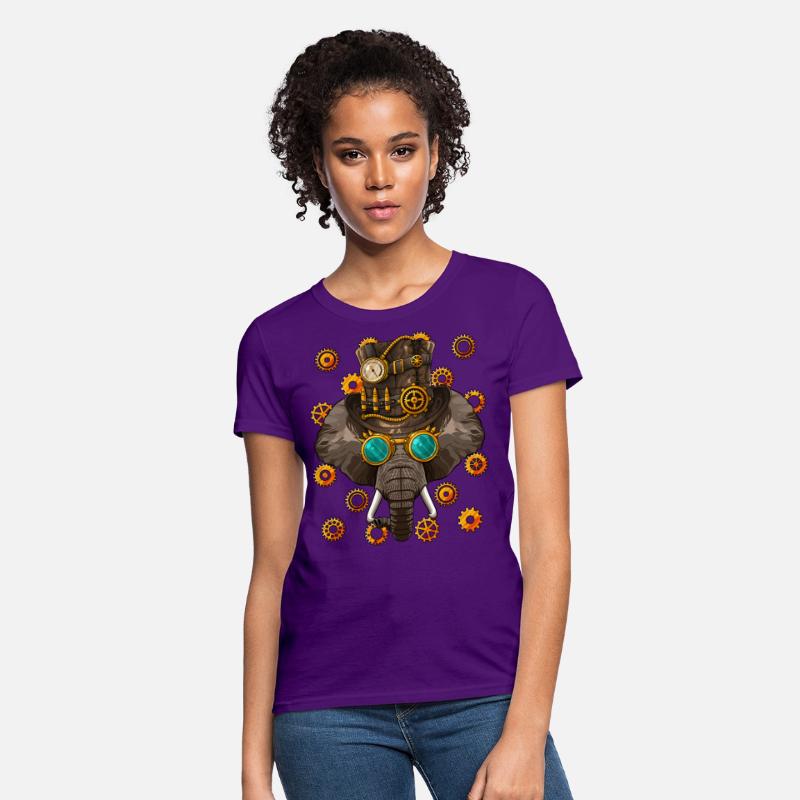 Steampunk Elephant Medieval Victorian Steam Powere