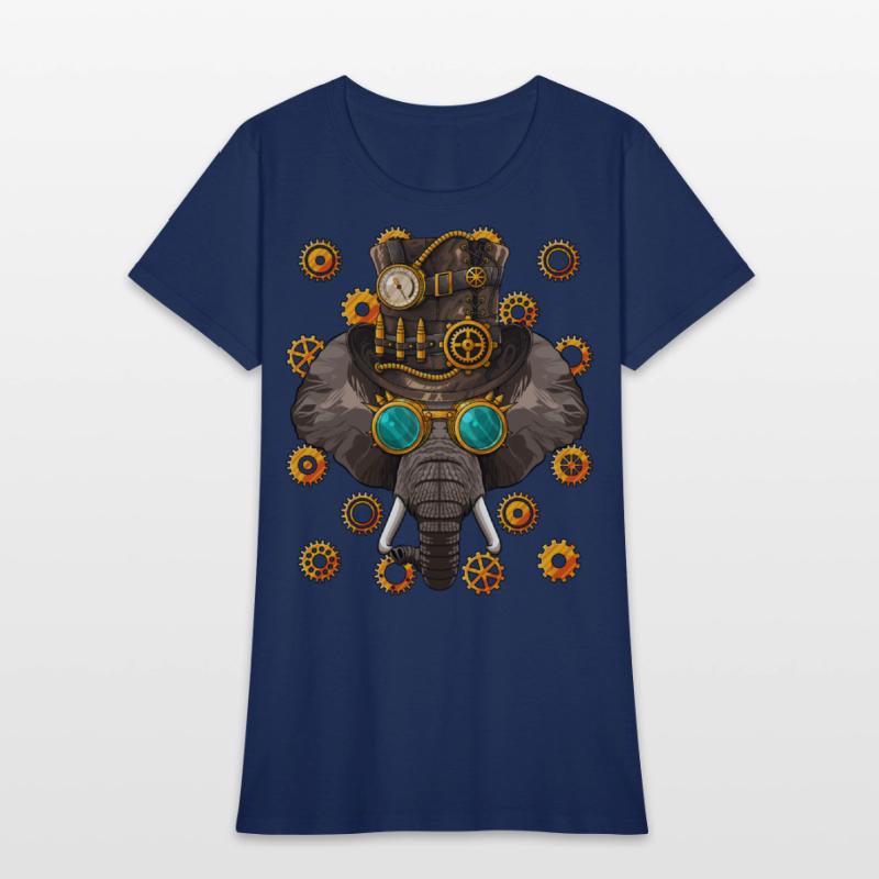Steampunk Elephant Medieval Victorian Steam Powere
