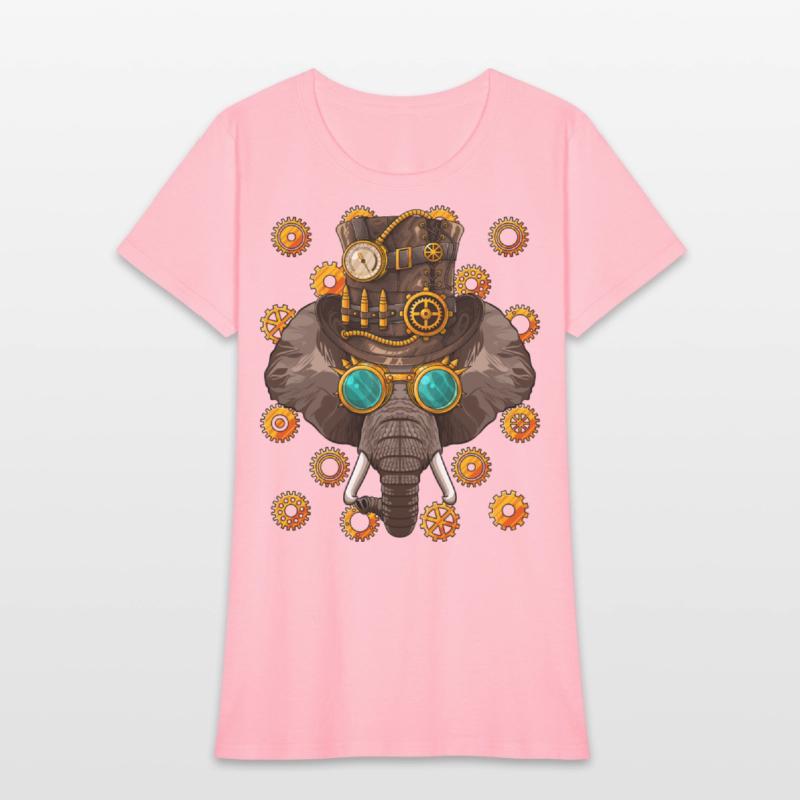 Steampunk Elephant Medieval Victorian Steam Powere