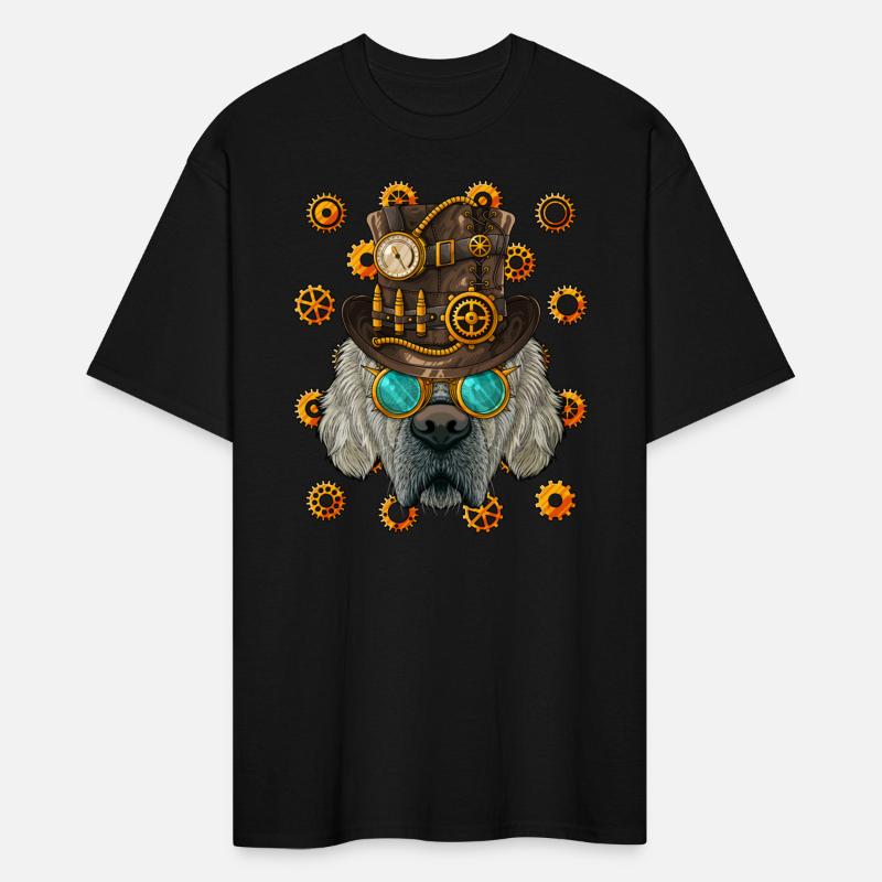 Steampunk Golden Retriever Medieval Victorian Stea
