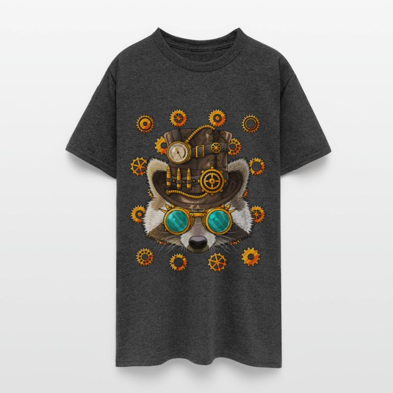 Steampunk Raccoon Medieval Victorian Steam Powered