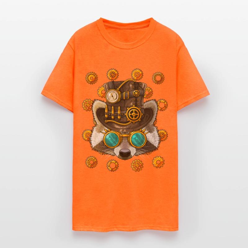 Steampunk Raccoon Medieval Victorian Steam Powered