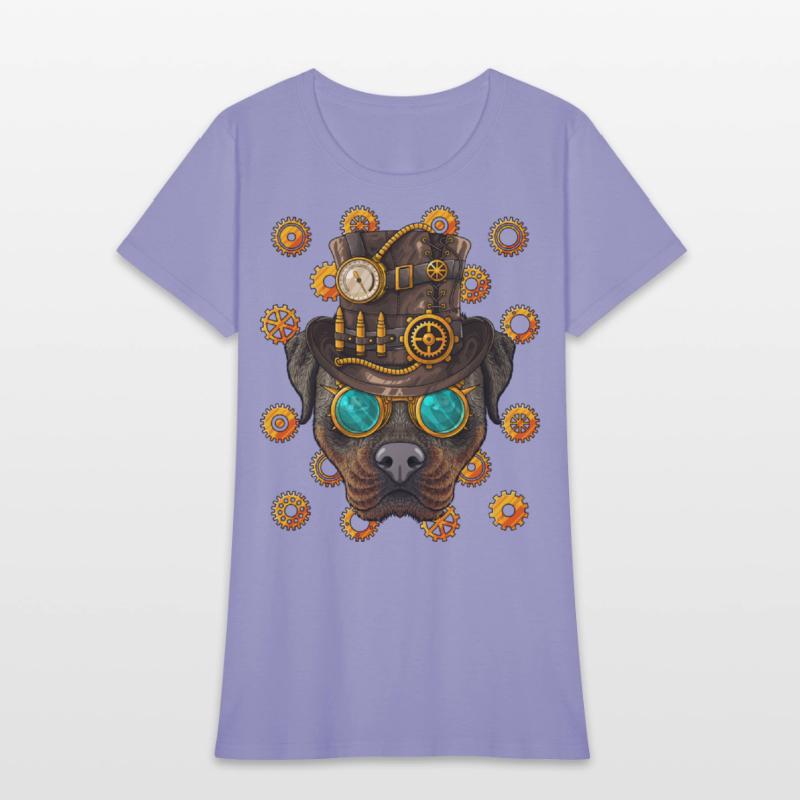 Steampunk Rottweiler Medieval Victorian Steam Powe