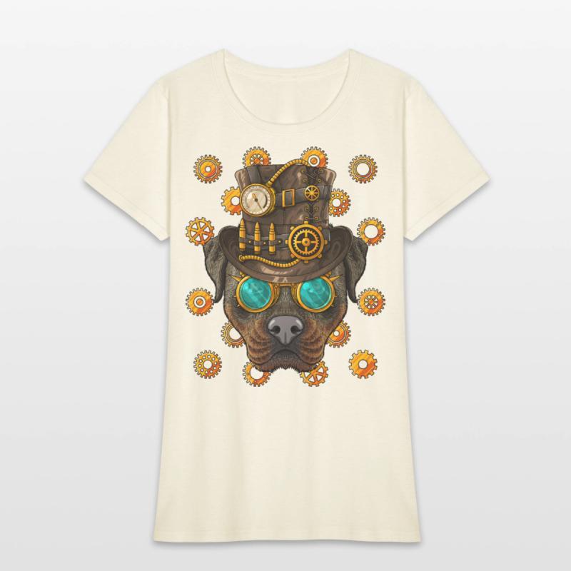 Steampunk Rottweiler Medieval Victorian Steam Powe