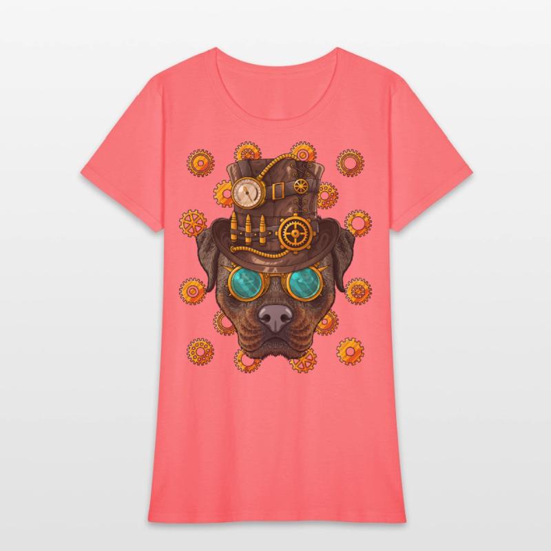 Steampunk Rottweiler Medieval Victorian Steam Powe