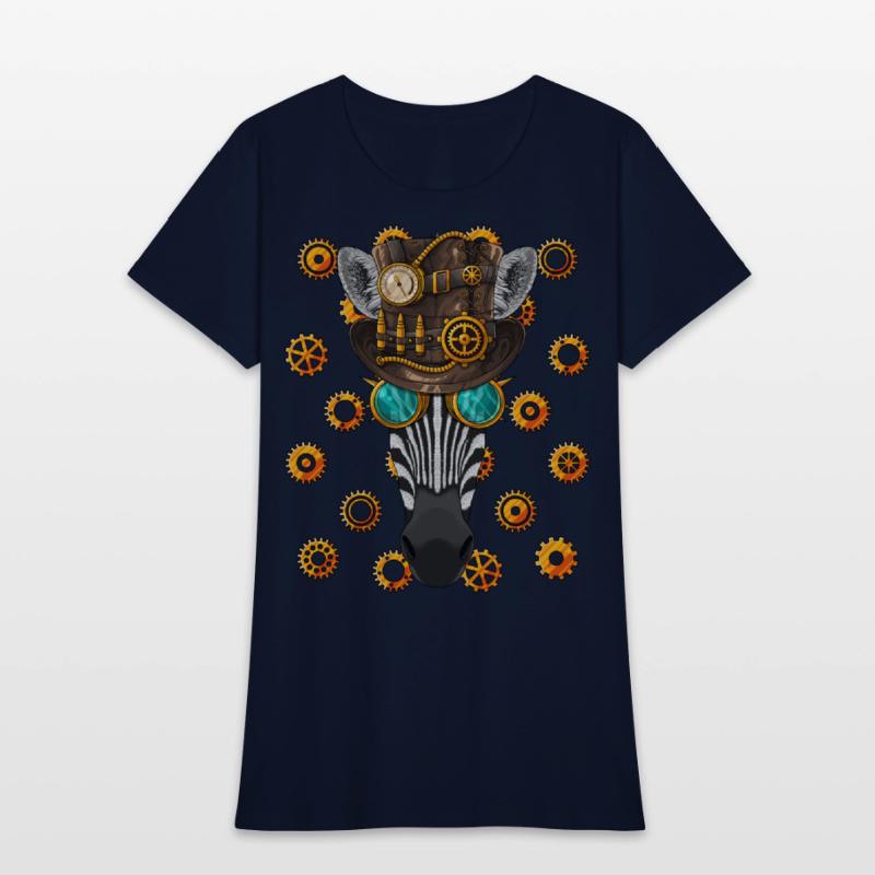 Steampunk Zebra Medieval Victorian Steam Powered A