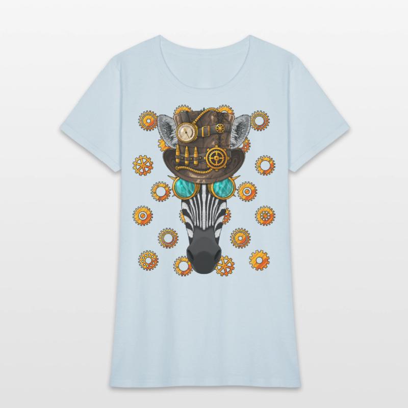 Steampunk Zebra Medieval Victorian Steam Powered A