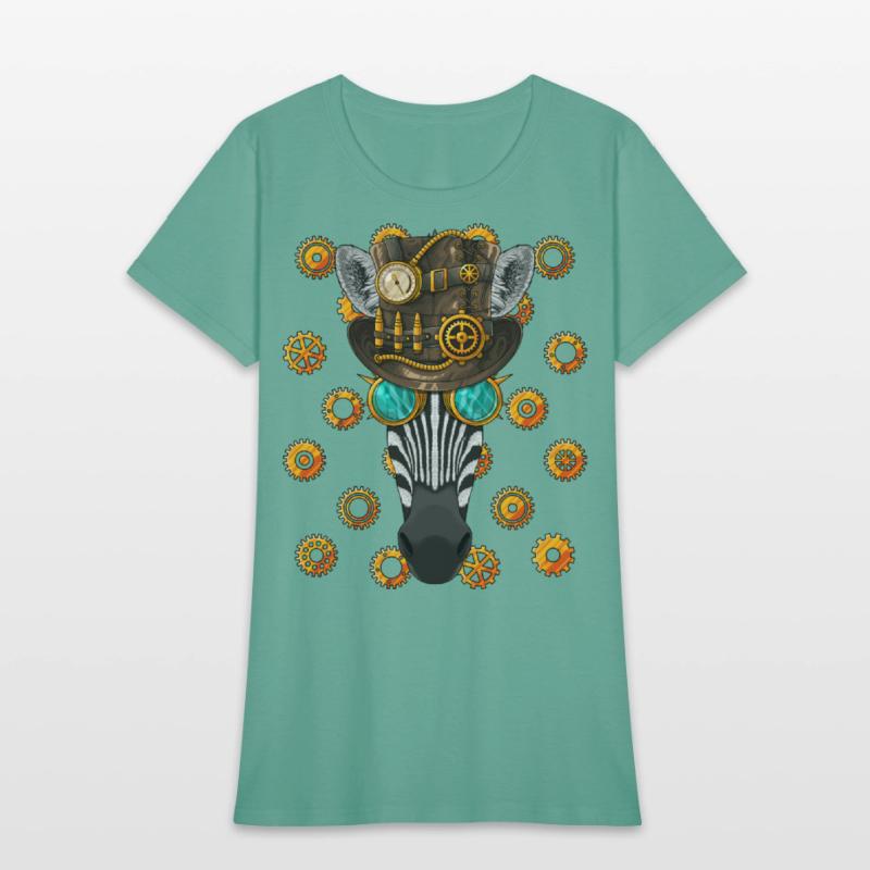 Steampunk Zebra Medieval Victorian Steam Powered A