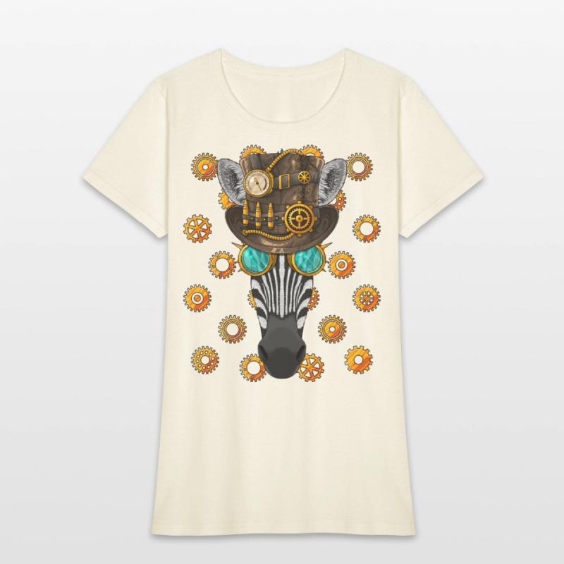 Steampunk Zebra Medieval Victorian Steam Powered A