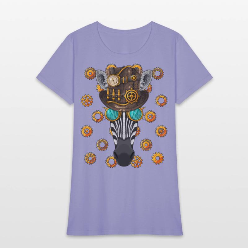 Steampunk Zebra Medieval Victorian Steam Powered A